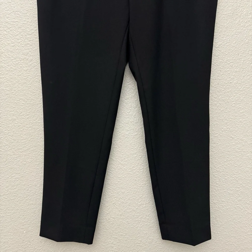 Banana Republic Modern Classic‎ Plain Weave Suit Trouser Pants Black Size 33x30